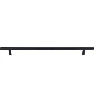 Top Knobs M994 Bar Pulls 18 7/8" Center to Center Steel Hopewell Bar Cabinet Pull in Flat Black