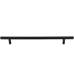 Top Knobs M991 Bar Pulls 8 7/8" Center to Center Steel Hopewell Bar Cabinet Pull in Flat Black