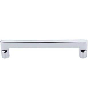 Top Knobs M1974 Aspen II 4" Center to Center Cast Bronze Flat Sided Cabinet Pull in Polished Nickel