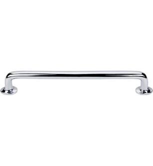 Top Knobs M2000 Aspen II 18" Center to Center Cast Bronze Rounded Cabinet Pull in Polished Chrome