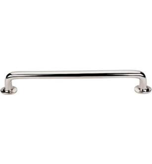 Top Knobs M1998 Aspen II 12" Center to Center Cast Bronze Rounded Cabinet Pull in Polished Nickel