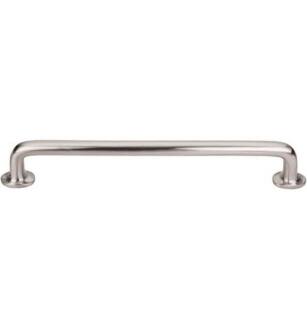 Top Knobs M1996 Aspen II 12" Center to Center Cast Bronze Rounded Cabinet Pull in Brushed Satin Nickel