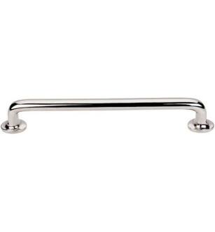 Top Knobs M1995 Aspen II 9" Center to Center Cast Bronze Rounded Cabinet Pull in Polished Nickel