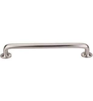 Top Knobs M1993 Aspen II 9" Center to Center Cast Bronze Rounded Cabinet Pull in Brushed Satin Nickel
