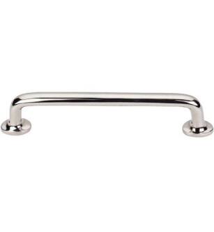 Top Knobs M1992 Aspen II 6" Center to Center Cast Bronze Rounded Cabinet Pull in Polished Nickel