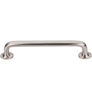 Top Knobs M1990 Aspen II 6" Center to Center Cast Bronze Rounded Cabinet Pull in Brushed Satin Nickel