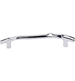 Top Knobs M1970 Aspen II 12" Center to Center Cast Bronze Twig Cabinet Pull in Polished Chrome