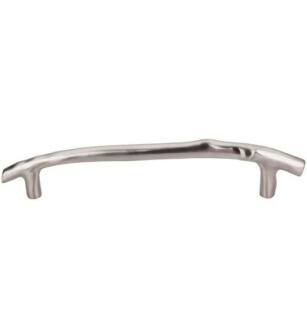 Top Knobs M1966 Aspen II 8" Center to Center Cast Bronze Twig Cabinet Pull in Brushed Satin Nickel
