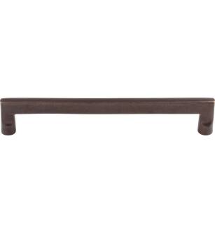 Top Knobs M1372 Aspen 9" Center to Center Cast Bronze Flat Sided Cabinet Pull in Medium Bronze