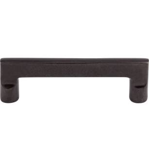 Top Knobs M1362 Aspen 4" Center to Center Cast Bronze Flat Sided Cabinet Pull in Medium Bronze