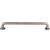 Top Knobs M1400 Aspen 12" Center to Center Cast Bronze Rounded Cabinet Pull in Silicon Bronze Light