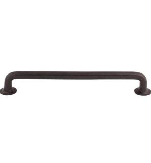 Top Knobs M1402 Aspen 12" Center to Center Cast Bronze Rounded Cabinet Pull in Medium Bronze