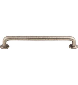 Top Knobs M1395 Aspen 9" Center to Center Cast Bronze Rounded Cabinet Pull in Silicon Bronze Light