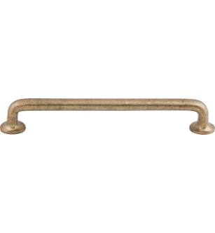 Top Knobs M1396 Aspen 9" Center to Center Cast Bronze Rounded Cabinet Pull in Light Bronze