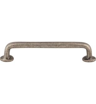 Top Knobs M1390 Aspen 6" Center to Center Cast Bronze Rounded Cabinet Pull in Silicon Bronze Light