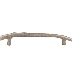 Top Knobs M1355 Aspen 12" Center to Center Cast Bronze Twig Cabinet Pull in Silicon Bronze Light