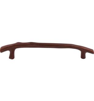 Top Knobs M1358 Aspen 12" Center to Center Cast Bronze Twig Cabinet Pull in Mahogany Bronze