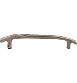 Top Knobs M1350 Aspen 8" Center to Center Cast Bronze Twig Cabinet Pull in Silicon Bronze Light