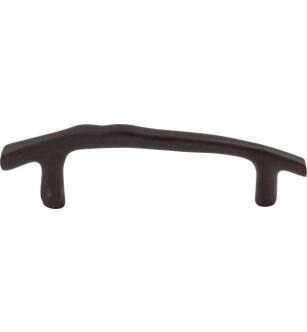 Top Knobs M1341 Aspen 3 1/2" Center to Center Cast Bronze Twig Cabinet Pull in Light Bronze