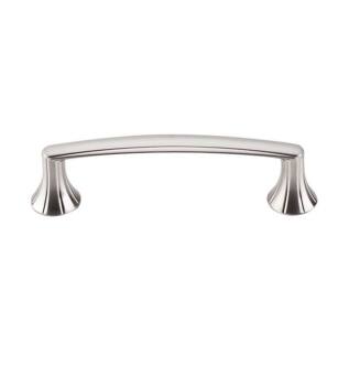 Top Knobs M1292 Asbury 3 3/4" Center to Center Zinc Alloy Rue Cabinet Pull in Brushed Satin Nickel