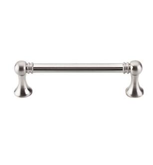 Top Knobs M1259 Asbury 3 3/4" Center to Center Zinc Alloy Grace Cabinet Pull in Brushed Satin Nickel