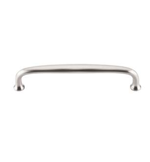 Top Knobs M1277 Asbury 6" Center to Center Zinc Alloy Charlotte Cabinet Pull in Brushed Satin Nickel
