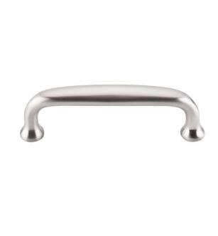 Top Knobs M1281 Asbury 3" Center to Center Zinc Alloy Charlotte Cabinet Pull in Brushed Satin Nickel