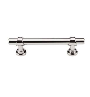 Top Knobs M1289 Asbury 3 3/4" Center to Center Zinc Alloy Bit Cabinet Pull in Polished Nickel
