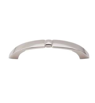 Top Knobs M1291 Asbury 3 3/4" Center to Center Zinc Alloy Lida Cabinet Pull in Polished Nickel