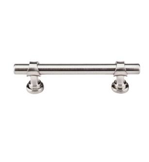 Top Knobs M1288 Asbury 3 3/4" Center to Center Zinc Alloy Bit Cabinet Pull in Brushed Satin Nickel