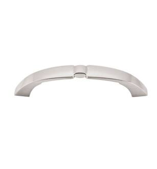Top Knobs M1290 Asbury 3 3/4" Center to Center Zinc Alloy Lida Cabinet Pull in Brushed Satin Nickel