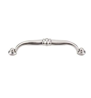 Top Knobs M1296 Asbury 5 1/8" Center to Center Zinc Alloy Voss Cabinet Pull in Brushed Satin Nickel