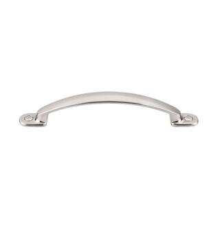 Top Knobs M1328 Asbury 5 1/8" Center to Center Zinc Alloy Arendal Cabinet Pull in Brushed Satin Nickel
