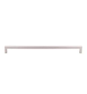 Top Knobs M2141 Asbury 12 5/8" Center to Center Square Bar Cabinet Pull in Brushed Satin Nickel