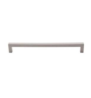 Top Knobs M1152 Asbury 8 7/8" Center to Center Zinc Alloy Square Bar Cabinet Pull in Brushed Satin Nickel