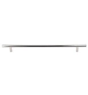 Top Knobs M1275 Asbury 15" Center to Center Steel Hopewell Bar Cabinet Pull in Polished Nickel