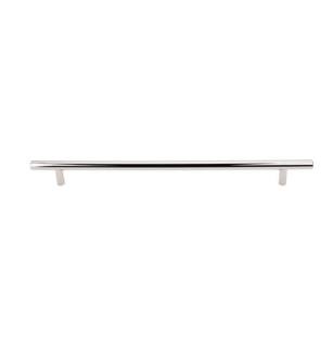 Top Knobs M1274 Asbury 11 3/8" Center to Center Steel Hopewell Bar Cabinet Pull in Polished Nickel