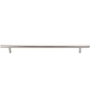 Top Knobs M433 Bar Pulls 11 3/8" Center to Center Steel Hopewell Bar Cabinet Pull in Brushed Satin Nickel