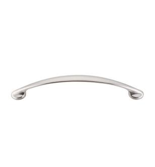 Top Knobs M387 Asbury 5 1/8" Center to Center Zinc Alloy Mandal Cabinet Pull in Brushed Satin Nickel