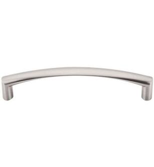 Top Knobs M391 Nouveau 5 1/8" Center to Center Zinc Alloy Griggs Cabinet Pull in Brushed Satin Nickel