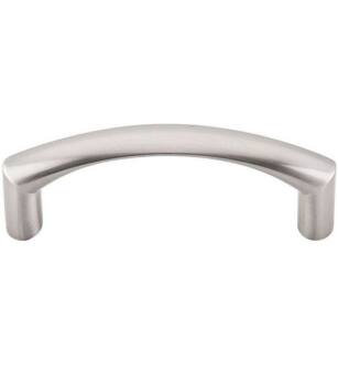 Top Knobs M1703 Nouveau 3" Center to Center Zinc Alloy Griggs Cabinet Pull in Brushed Satin Nickel