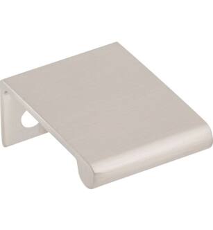 Top Knobs TK500BSN Mercer 5/8" Center to Center Zinc Alloy Europa Tab Cabinet Pull in Brushed Satin Nickel