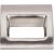 Top Knobs TK615BSN Mercer 1 1/8" Center to Center Zinc Alloy Tango Finger Cabinet Pull in Brushed Satin Nickel