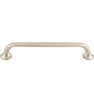 Top Knobs TK595BSN Mercer 6 3/8" Center to Center Zinc Alloy Oculus Oval Cabinet Pull in Brushed Satin Nickel