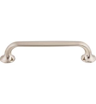 Top Knobs TK594BSN Mercer 5 1/8" Center to Center Zinc Alloy Oculus Oval Cabinet Pull in Brushed Satin Nickel