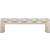 Top Knobs TK561BSN Mercer 3 3/4" Center to Center Zinc Alloy Quilted Cabinet Pull in Brushed Satin Nickel