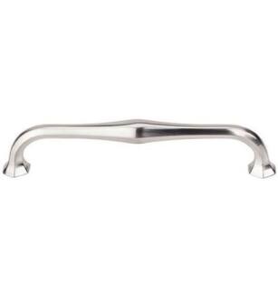 Top Knobs TK716BSN Transcend 6 3/8" Center to Center Spectrum Handle Cabinet Pull in Brushed Satin Nickel