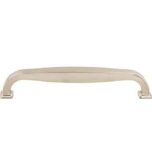 Top Knobs TK727BSN Transcend 8" Center to Center Contour Handle Appliance Cabinet Pull in Brushed Satin Nickel