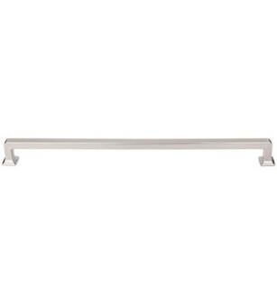 Top Knobs TK708BSN Transcend 12" Center to Center Ascendra Handle Cabinet Pull in Brushed Satin Nickel