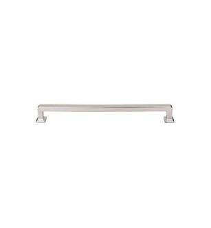 Top Knobs TK706BSN Transcend 9" Center to Center Ascendra Handle Cabinet Pull in Brushed Satin Nickel